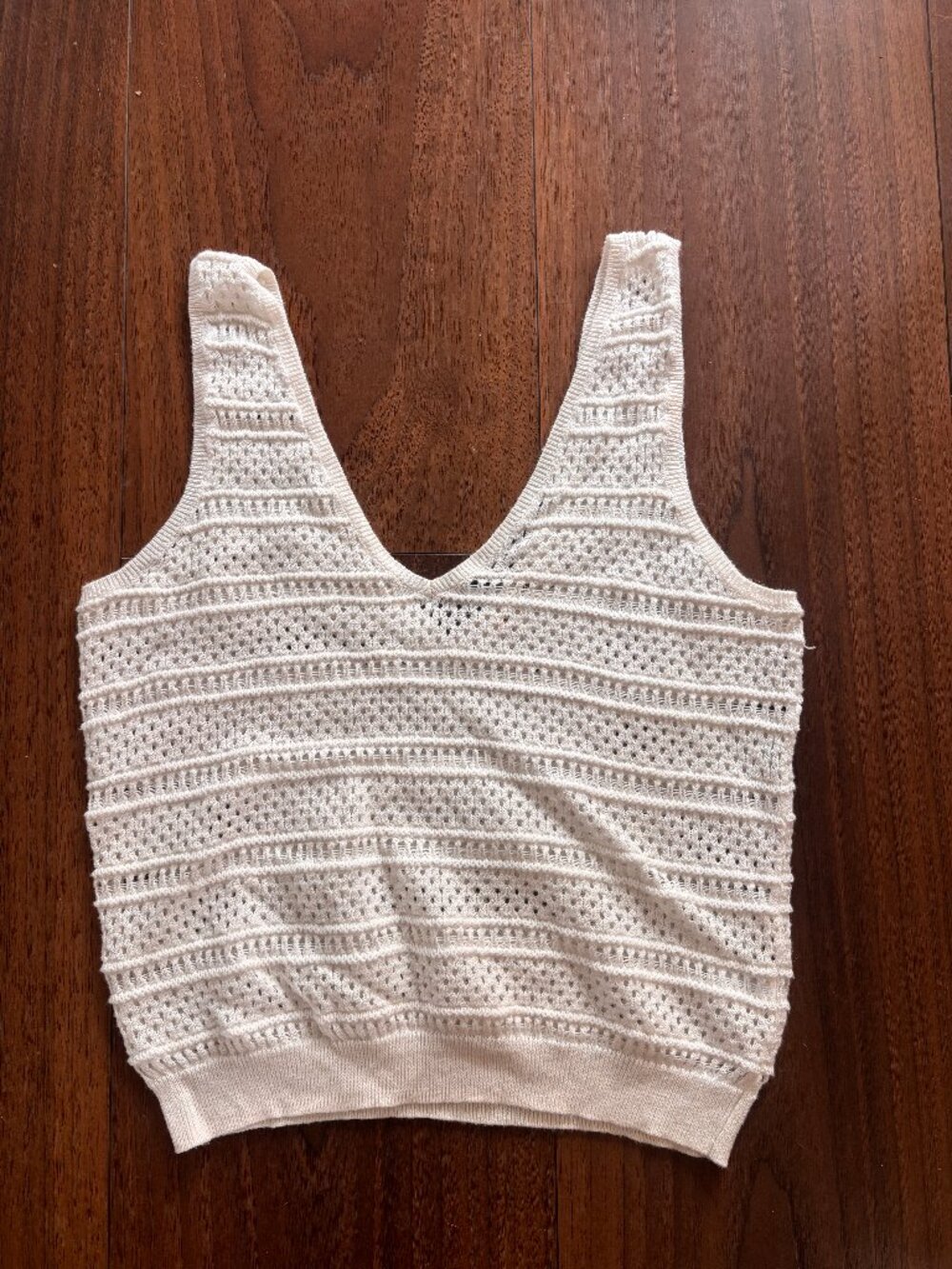 Marine Layer White Stacy Sweater Tank - Size XS
